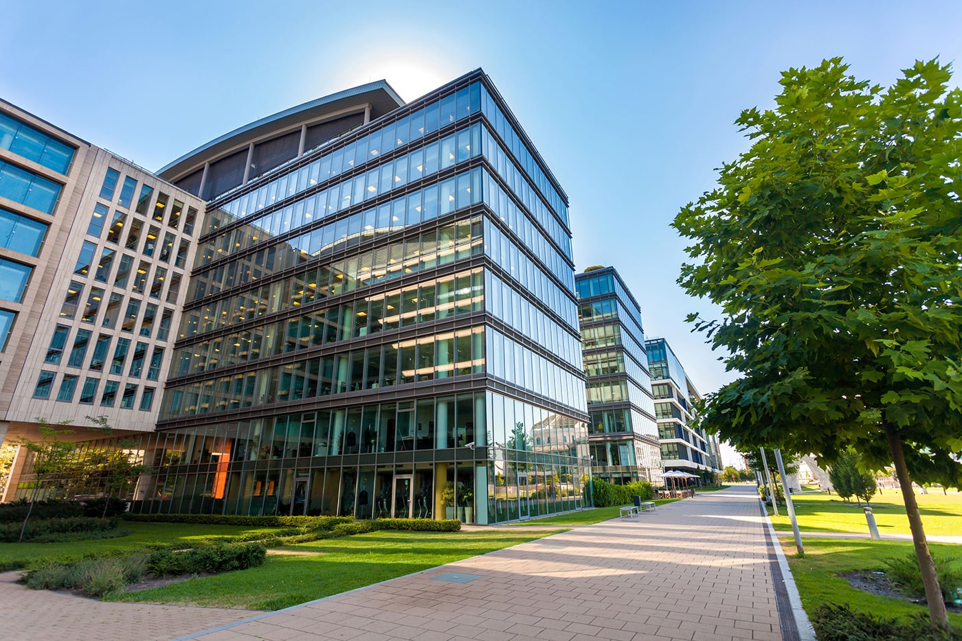 Corporate Pavilion Entrance